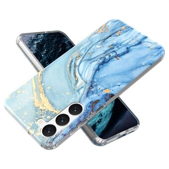 Samsung Galaxy S23+ GW18 IMD -matkapuhelimelle Takakansi PC+TPU Marble Pattern -puhelinkotelo