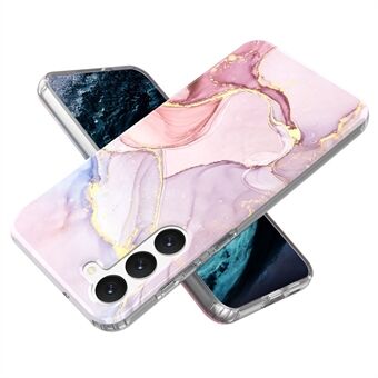 Samsung Galaxy S23+ GW18 IMD -matkapuhelimelle Takakansi PC+TPU Marble Pattern -puhelinkotelo