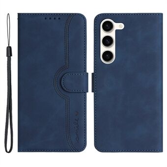 YX003 Samsung Galaxy S23+ Wallet PU-nahkaiselle puhelintelineen Stand painettu kuviollinen kansi