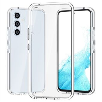 Samsung Galaxy A54 5G Bi-color Clear Case Pehmeä TPU + TPE Puskurin tyynyn Scratch suojus