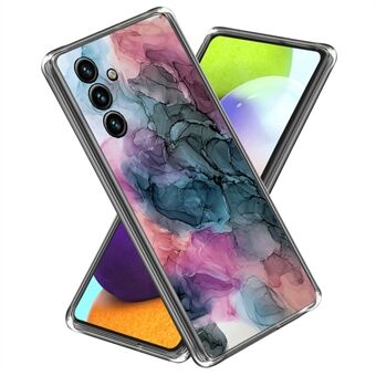 Iskunkestävä kotelo Samsung Galaxy A54 5G Abstract Marble Printed IMD TPU -puhelimen suojakuorelle