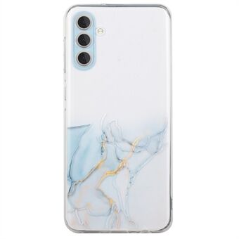 TPU-kuori Samsung Galaxy A54 5G:lle, kohokuvioitu marmorikuvioinen takasuoja puhelimen suojus