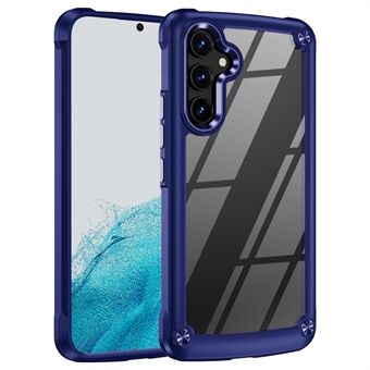 Samsung Galaxy A54 5G metalliseosobjektiivikehyksen puhelinkuorelle PC+TPU galvanoitu pudotuksenkestävä suojus