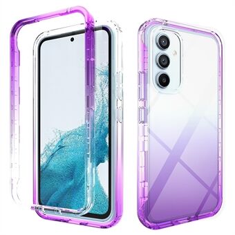 Samsung Galaxy A54 5G Suojakuorelle Gradient Color Anti-Drop Phone Case TPU PC Clear Phone Cover