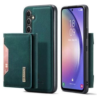 DG.MING M2 Series Samsung Galaxy A54 5G PU Nahkapäällysteinen PC+TPU-puhelinkotelo Irrotettava lompakko Takana jalustan suojus