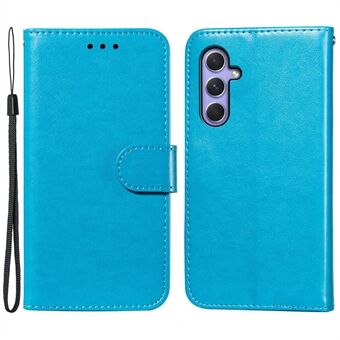 Samsung Galaxy A54 5G Scratch puhelimen suojakuorelle PU-nahkaiselle Stand Flip Smart Phone Case