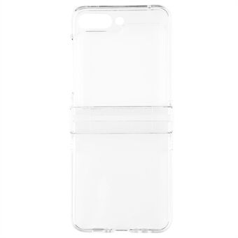 Samsung Galaxy Z Flip5 5G Crystal Clear Case Saranasuoja Kova PC Iskunkestävä Puhelinkuori