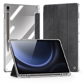 DUX DUCIS Unid Series Samsung Galaxy Tab S9 FE / S9 -suojakotelolle, jossa on automaattinen herätys / lepotila, TPU+PC+nahkainen tablettikotelo