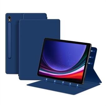 Samsung Galaxy Tab S9 Magneettinen Tablettikotelo PU-nahkainen teline iskunkestävä tablettisuojus