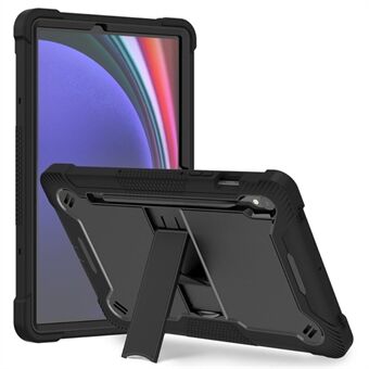 Kickstand-kotelo Samsung Galaxy Tab S9: lle, pudotuskestävä silikoni + PC-tablettisuojus