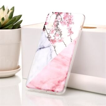 Marble Pattern IMD TPU -kuori Huawei P20:lle