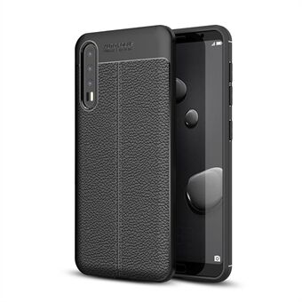 Litchi Grain Soft TPU -suojakuori Huawei P20 Pro