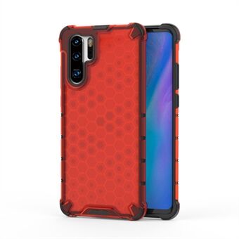 Iskunkestävä piparkakkukuvio TPU + pc-hybridikotelo Huawei P30 Pro -puhelimelle