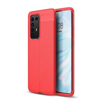 Varten Huawei P40 Pro Litchi Texture Joustava TPU-matkapuhelimen suojus