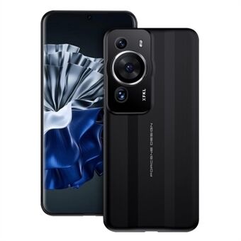 Huawei P60 Pro kumitettu puhelinkotelo Kameran linssisuoja Kova PC-puhelimen takakuori