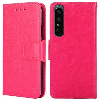 Sony Xperia 1 IV -älypuhelimen kuori, magneettinen suljin, PU-nahkainen lompakon kansi Flip Stand Folio puhelinkotelo