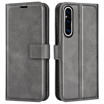 Sony Xperia 1 V Wallet -matkapuhelinkotelolle Calf Texture PU -nahkainen Stand puhelimen suojakuori