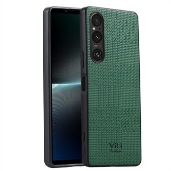 VILI TH sarjan puhelinkotelo Sony Xperia 1 V:lle, PU-nahalla päällystetty PC+TPU-puhelimen takakansi