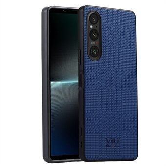 VILI TH -sarjan puhelinkotelo Sony Xperia 1 V:lle, PU-nahkainen päällystetty PC+TPU-puhelimen takakansi