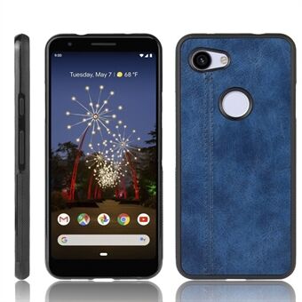 Puhelinkotelo Google Pixel 3a:lle, nahkakuorinen PC + TPU-hybridikuori