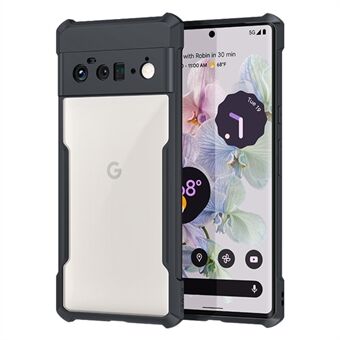 XUNDD For Google Pixel 6 Pro 5G Hybridi Puhelimen Takakansi kulmilla Ilmapatja-Suojaus Iskunkestävä Matkapuhelinkotelo - Musta