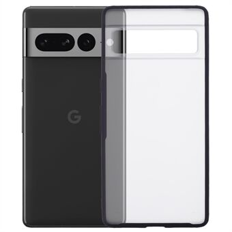 X-LEVEL Google Pixel 7 Pro 5G -mattakuori iskunkestävä PC+TPU-puhelinkotelo - Musta