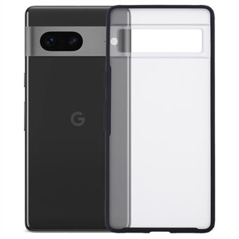 X-LEVELin Google Pixel 7 5G -kuorikotelo, Tietokoneen ja TPU-materiaalien yhdistelmä, Matepintainen takakuori - Musta