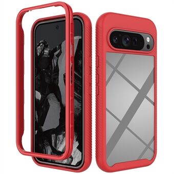 Google Pixel 9 Pro XL -puhelimen kotelo, pudotusta estävä 2-in-1 PC+TPU -suojakuori