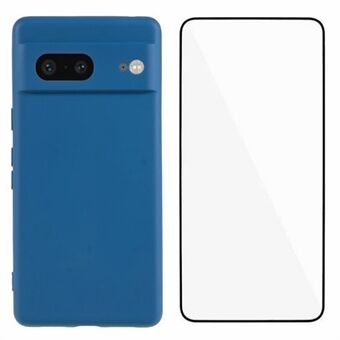 WANLONFENG RB2 Series Google Pixel 8 -suojakuori TPU-materiaalista, mukana näytönsuoja.