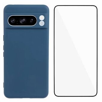 WANLONFENG RB2 -sarja Google Pixel 8 Pro -puhelimen suojakuori TPU-materiaalista näytönsuojalla