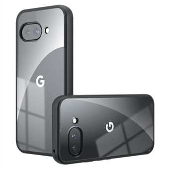 Google Pixel 9a -kotelolle TPU+PC iskunkestävä läpinäkyvä puhelinsuoja