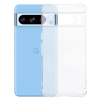 KALEBOL KLB-TPU005 Google Pixel 8 Pro -puhelimen kuori 1,5 mm TPU läpinäkyvä pudotuksia ehkäisevä puhelimen suojakuori