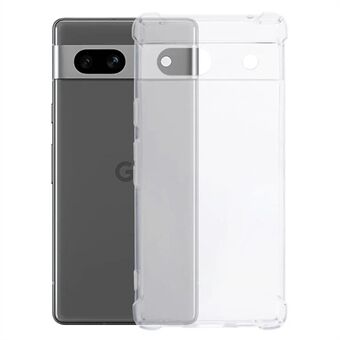 KALEBOL KLB-TPU005 Google Pixel 7a:lle Soveltuva Kotelo 1,5 mm TPU Läpinäkyvä Iskunkestävä Puhelinsuoja