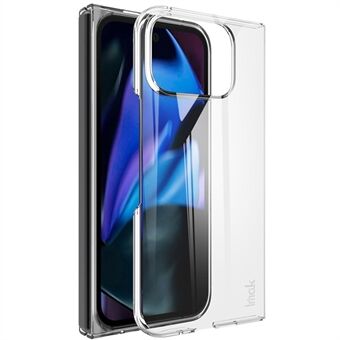 IMAK Crystal Case II Pro Google Pixel 9 Pro Fold 5G -puhelimen suojakuori Läpinäkyvä PC-puhelimen suojus (Yläosa+Alaosa)