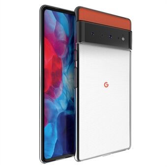 Google Pixel 6 Pro 5G:lle Ultra Thin Crystal Clear -puhelin suojakotelo, joka on naarmuuntumaton ja suojaa puhelintasi.