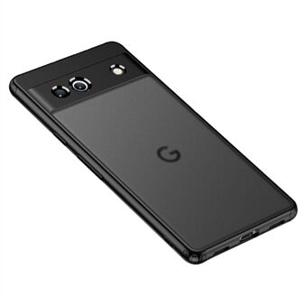 Suojakuori Google Pixel 7a -puhelimelle, kova PC-materiaali pehmeällä TPU:lla varustettuna, iskuja vaimentava ja pudotuksia estävä suojakuori.