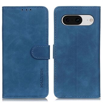 KHAZNEH Google Pixel 8 Wallet Stand Puhelinkotelo Retro PU-nahkainen Puhelinsuoja