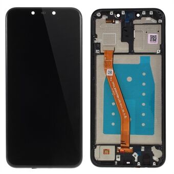 OEM -näytön ja digitoijan kokoonpano + kehyksen vaihtoosa Huawei Mate 20 Lite -puhelimelle - musta