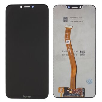 Huawei Honor Playn OEM -LCD-näytön ja digitoijan kokoonpano + kehyksen vaihtoosa - musta