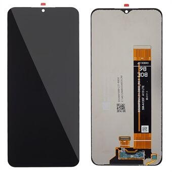 Samsung Galaxy A13 4G A135:lle Vaihtotarvikkeet Grade S OEM LCD-näyttö ja digitoijan kokoonpanoosa (ilman logoa)