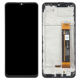 Samsung Galaxy A23 5G (Global Version) A236B Grade C LCD-näyttö ja digitoijan kokoonpano + kehyksen vaihtoosa (ilman logoa)