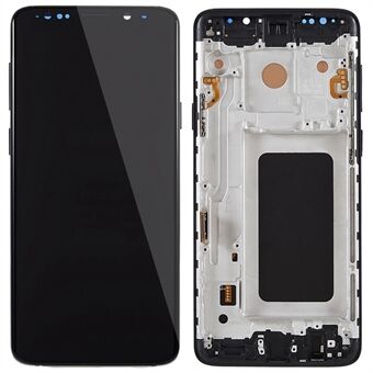 Samsung Galaxy S9+ G965F Grade C LCD-näyttö ja digitoijan kokoonpano + kehyksen vaihtoosa (TFT-tekniikka) (ilman logoa) - harmaa