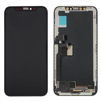 LCD-näyttö ja digitoija kokoonpano kehyksen korjausosalla iPhone X:lle (SHENCHAO TFT Workmanship) (ilman logoa) - musta