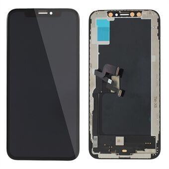 LCD-näytön ja digitoijan kokoonpanon korjausosa iPhone XS 5,8 tuumalle (SHENCHAO TFT Workmanship) - musta