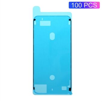 100Pcs/Pack Middle Plate Screen Frame Adhesive Stickers for Apple iPhone 8 Plus 5.5 inch