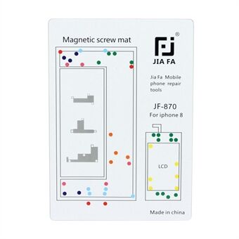 JF-870 magneettinen ruuvimatto matkapuhelimen korjaustyökalu iPhone 8 4,7 tuumalle