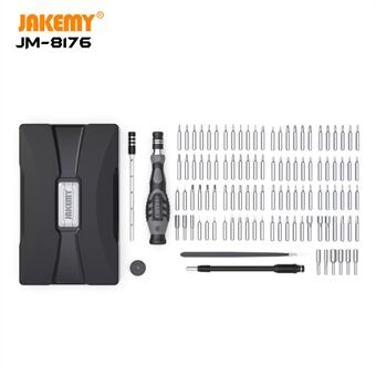 JAKEMY JM-8176 106-in-1 Precision puhelinkellon korjaustyökalusarja