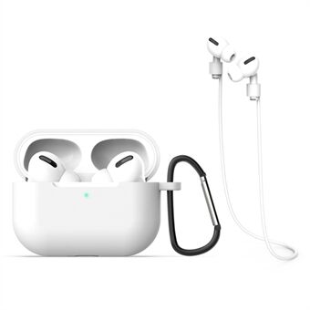 Silikonikotelo + kuulokkeiden johto + kannettava koukku Airpods Pro