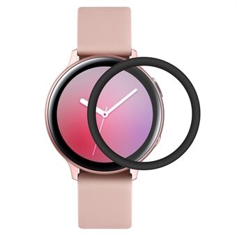 HAT Prince PET Täyskansi Galvanoitu 3D Kaareva HD-kellokalvo Samsung Galaxy Watch Active 2:lle 40mm