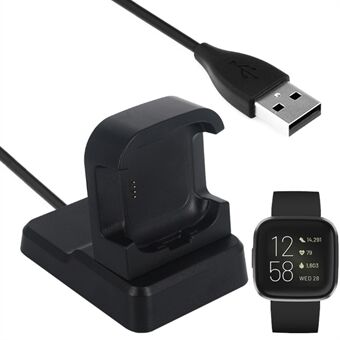 Magneettinen USB-kaapelilataus Fitbit Versa 2 Smart Watch -laitteelle